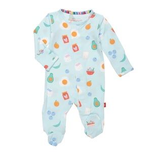 New Magnetic Me Love You Brunches Modal Magnetic Baby Footie Avocado Milk Cuties